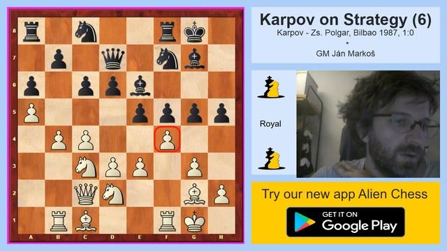 Mastering chess - Karpov on Strategy 5- Pawn Chains and Pawn Avalanches - Ján Markoš смотреть онлайн
