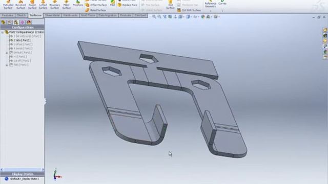 Solidworks sheetmetal configuration by Hari смотреть онлайн