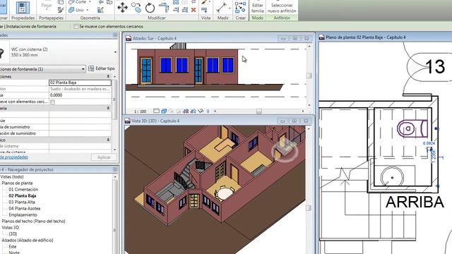 Curso Revit 2011 Bosquejo o croquis cap 4 c смотреть онлайн