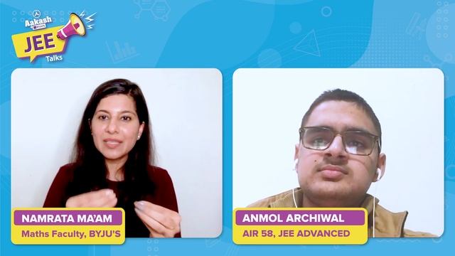 How to Crack JEE Exam by Anmol Archiwal - AIR 58 JEE ADVANCED and AIR 9 JEE MAIN | JEE Talks смотреть онлайн