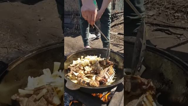 ПЛОВ В КАЗАНЕ ИЗ БАРАНИНЫ !!ВСЁ ПРОСТО, ВСЁ ПО КАЙФУ!!! смотреть онлайн