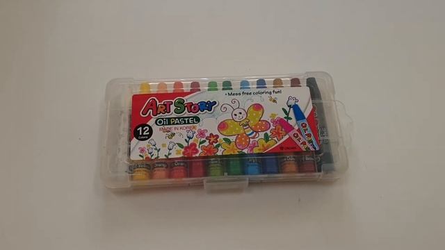 Пастель масляная 12цв Crown OP 1200 пластиковая упаковка смотреть онлайн