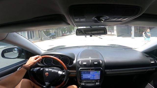 Black Overland Cayenne - Cabin Driving Video смотреть онлайн