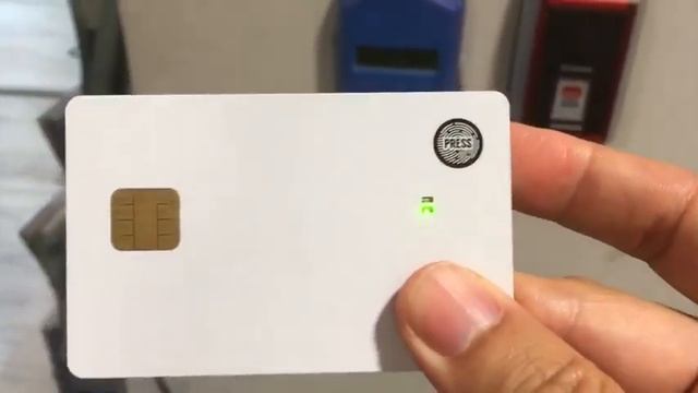 Fingerprint card use Access control. смотреть онлайн