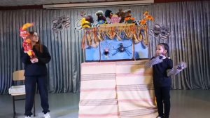 Спектакль "Муха-Цокотуха на новый лад"