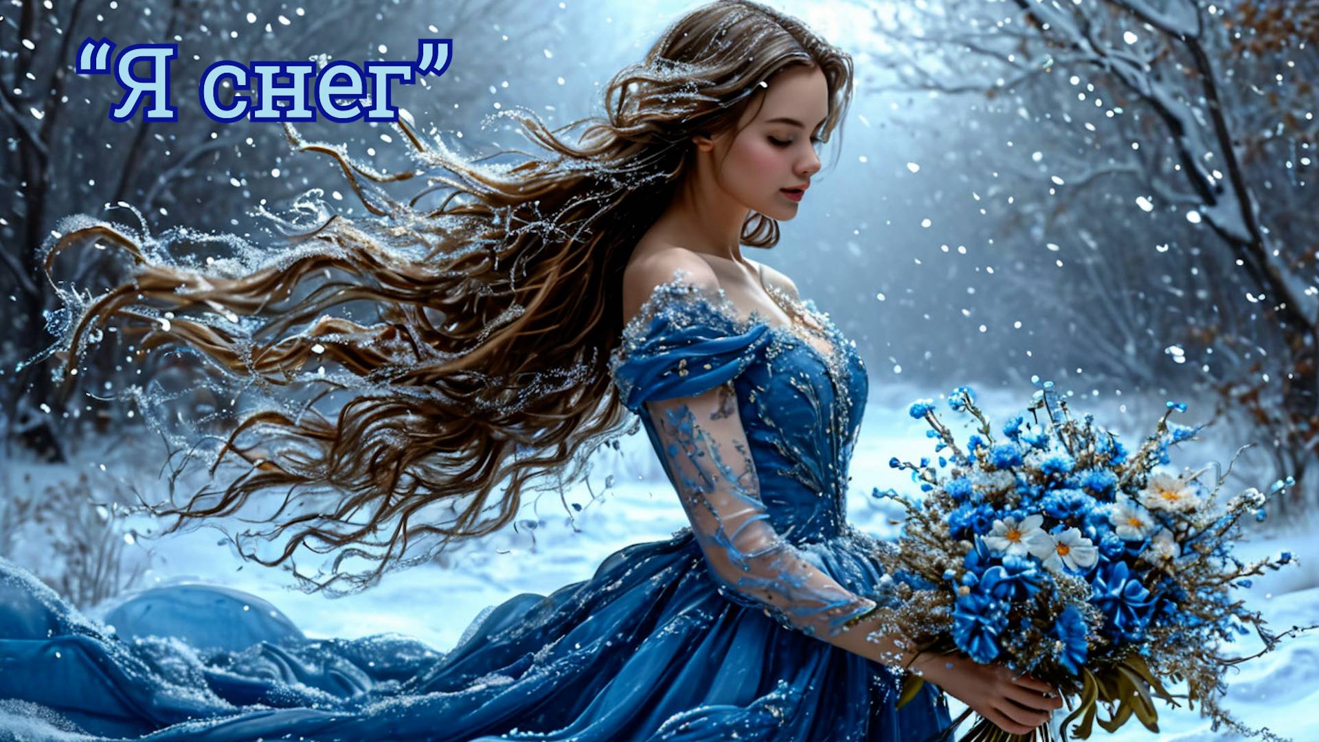 Красивая песня о любви "Я снег" (кавер-версия) смотреть онлайн