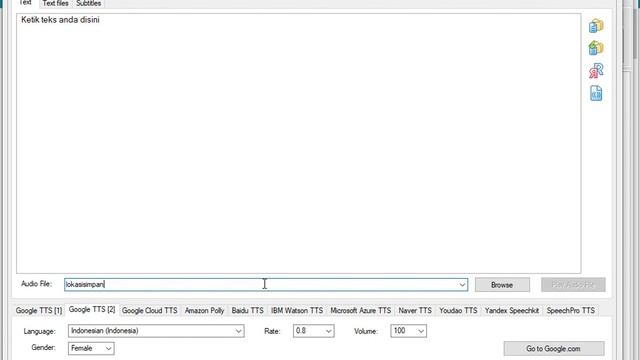 Cara mudah membuat text menjadi suara dalam bentuk file mp3 смотреть онлайн