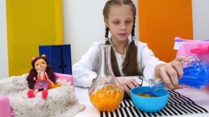 Салон красоты - Игры для девочек. Конфеты для Энчантималс