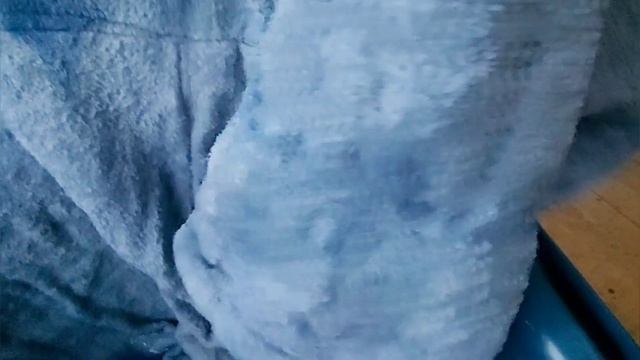 Что случилось с халатом после стирки?Пробую исправить  ситуацию!!!