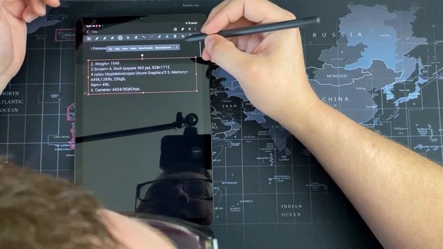 Samsung S6 Lite - Note taking / Multi Tasking features смотреть онлайн
