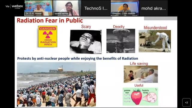 Visit and Talk on "Radiation, Nuclear Energy and Environment" смотреть онлайн