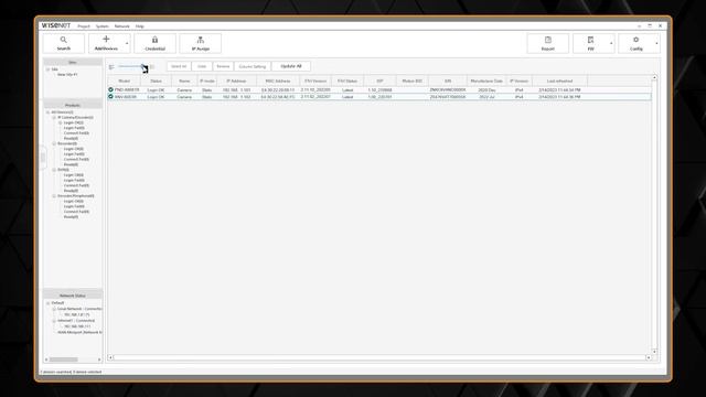 Wisenet Device Manager: Viewing The Camera смотреть онлайн