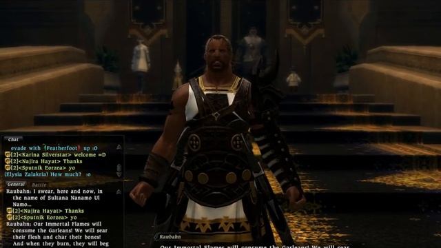 FFXIV - Ul'dah Grand Company - Raubahn's Speech смотреть онлайн