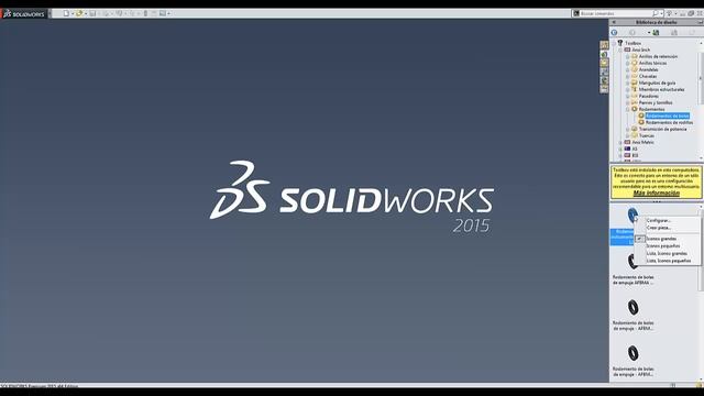 👉 Tutorial solidworks Toolbox ✅ Rodamiento смотреть онлайн