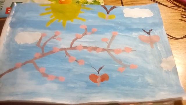 Рисунок весна смотреть онлайн