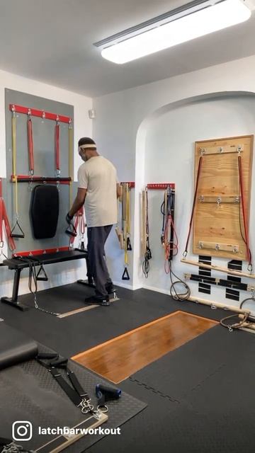 #0672. "The Latchbar Reel - Resistance Band Exercise" #fitness #diet #health #weight #homegym #core смотреть онлайн