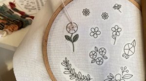 Стикеры водорастворимые для вышивания гладью Вышивка для начинающих