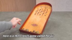 Реставрация старинной французской игры "Pol'Air" 1931 года