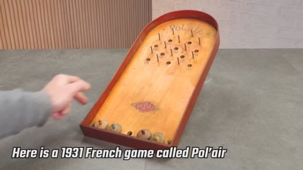 Реставрация старинной французской игры "Pol'Air" 1931 года