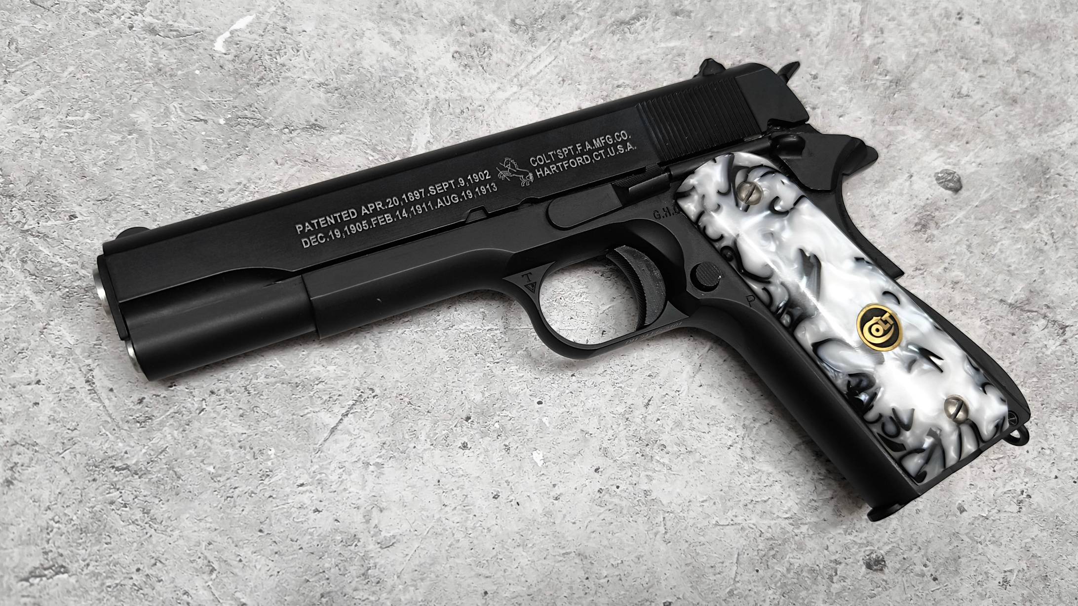EAST CRANE COLT 1911 - ОТЛИЧНЫЙ ПИCТОЛЕТ С БЛОУБЭКОМ - ОБЗОР И ТЮНИНГ смотреть онлайн