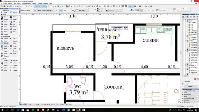PART 7 cotation de l'intérieur dans Archicad 18 смотреть онлайн