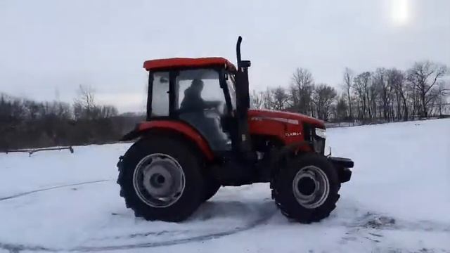 тест драй нового YTO 1054