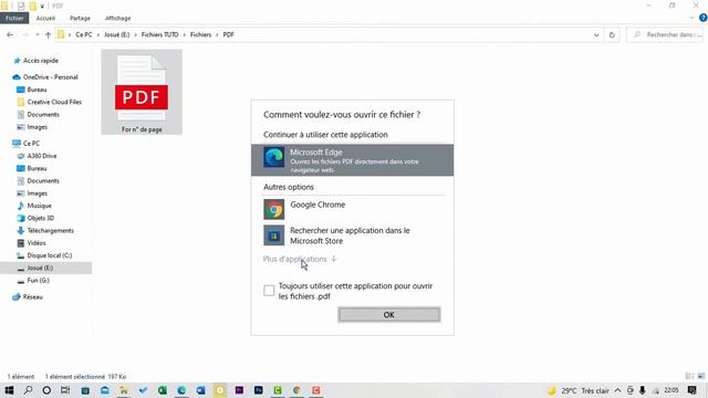 COMMENT CONVERTIR PDF En  WORD ?