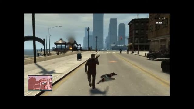 GTA IV  в стиле GTA V #7  Получил 5 звёзд#1