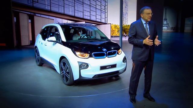 2014 Paris Motor Show  BMW I3 - German Speech