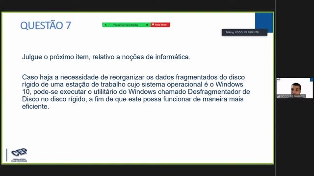 QUINTA-FEIRA, 16/03/2023, 20h: INFORMÁTICA – Prof. RODOLFO PIMENTEL смотреть онлайн