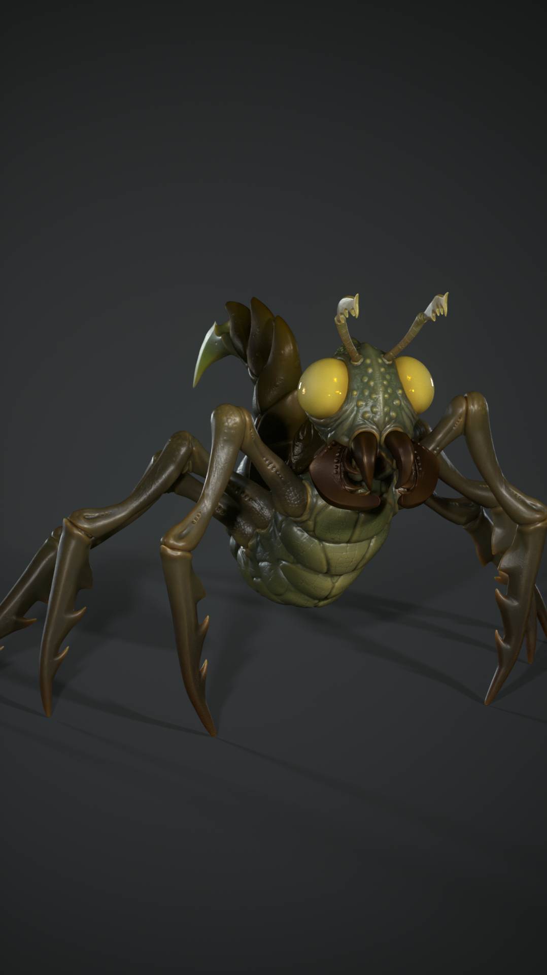 Speed Sculpt - Insect Design #3d #art #zbrush смотреть онлайн
