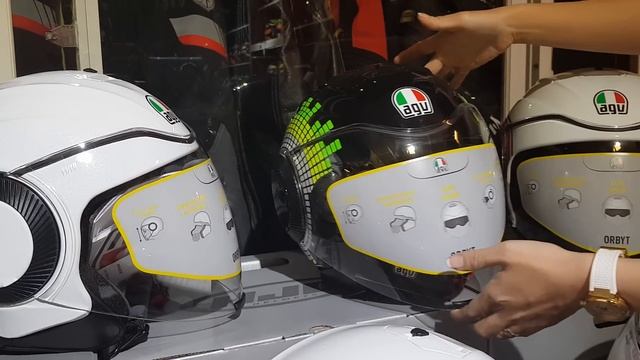 AGV Orbyt 2019 | Khui thùng nón 3/4 cao cấp của AGV смотреть онлайн