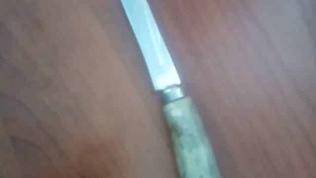ручка из рога лося и советская нержавейка. смотреть онлайн