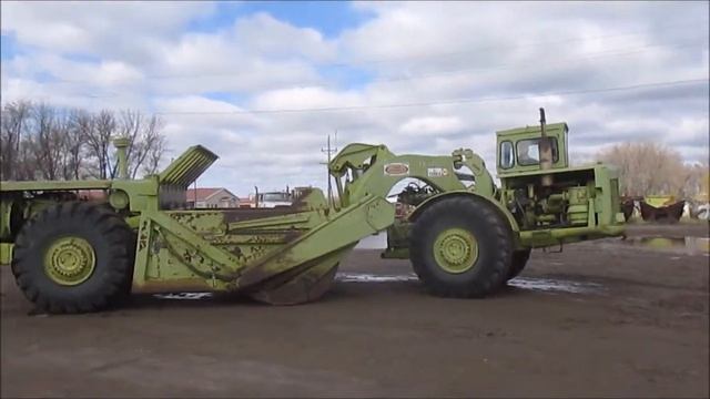 1969 Terex TS14 scraper for sale | sold at auction June 12, 2014 смотреть онлайн