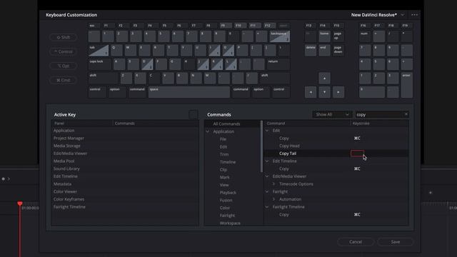 How to Create Custom Keyboard Shortcuts and Customize Keyboard Mappings in DaVinci Resolve смотреть онлайн