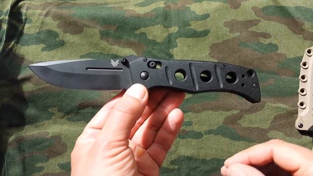 Морские котики BENCHMADE 275 ADAMAS & 375 FIXED ADAMAS часть 2