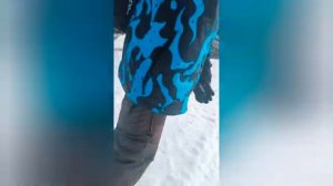 Russian Home Wetlook - rhw_115. Winter is in full swing #wetlook Skater  shower fully clothed