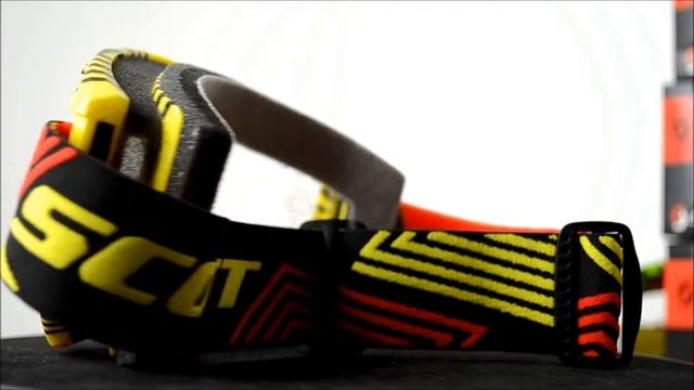 Scott MX Recoil XI Pro Goggles Maze Yellow смотреть онлайн
