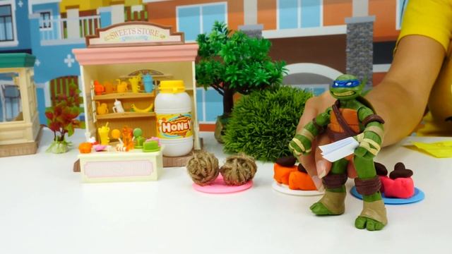 Черепашки Ниндзя и Той Клаб в пустыне! Ищем игрушки по подсказкам. Видео игрушки из мультфильмов смотреть онлайн