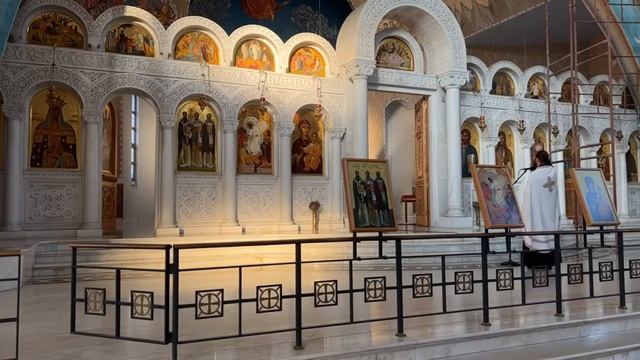 “Mbrëmësorja e Pentikostisë” - Drejtpërdrejt nga Katedralja "Ngjallja e Krishtit" në Tiranë. смотреть онлайн