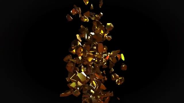 Golden ball interaction in 3dsmax (rayfire) смотреть онлайн