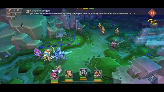 Challenge Stage 1-15, Trial 2 (F2P Heroes Only!) | Lord's Mobile Walkthroughs смотреть онлайн