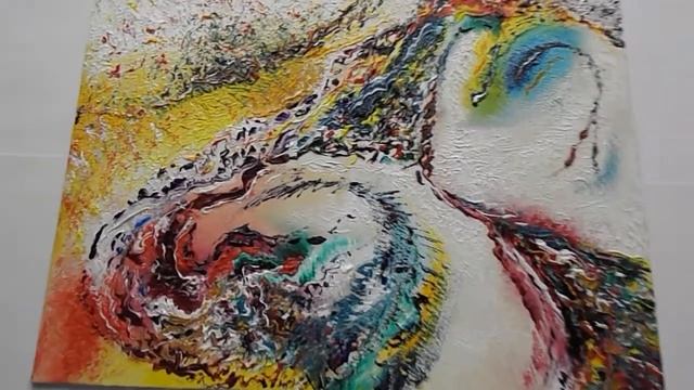 Abstract oil painting by leading Outsider Artist Viktor Tilson смотреть онлайн