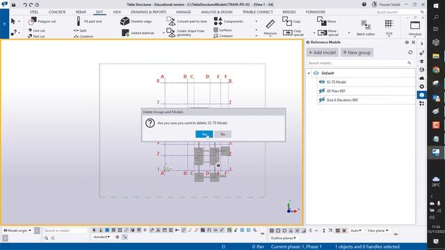 PART.4 | Pengaturan Grid dan View | tutorial tekla structures #teklastructures смотреть онлайн