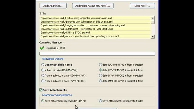 EML to PDF Converter смотреть онлайн