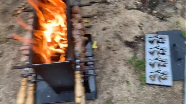 Мангал для полевых условий смотреть онлайн