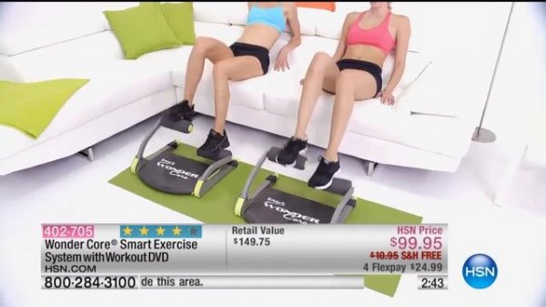 Wonder Core Smart Exercise System with Workout DVD