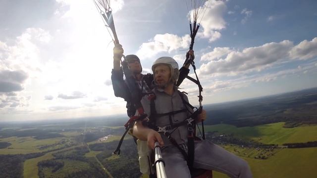 Санкт-Петербург. Полет на параплане с SpbLeti.ru смотреть онлайн