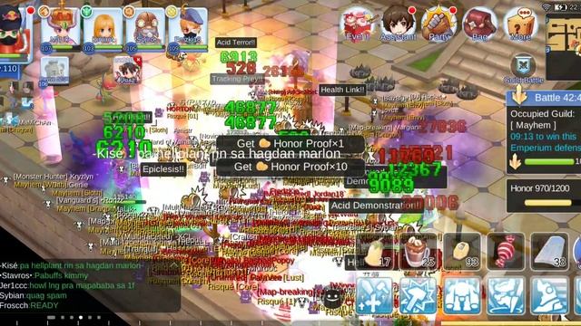 Mayhem WOE (Def Against Risque + Play with Ninja and Gullwing) - Ragnarok Mobile Sea Server 5/30/19 смотреть онлайн