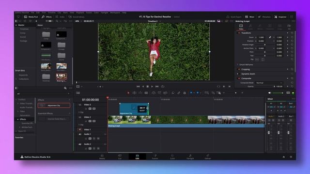 15 TIPS that will make your LIFE EASIER in Davinci Resolve! #davinciresolve смотреть онлайн